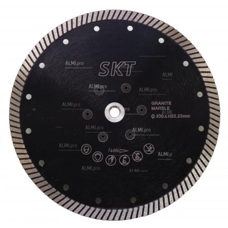 Алмазный диск тип "ТУРБО" серия SKT для сухой резки Алмазный диск тип "ТУРБО" серия SKT для сухой резки
